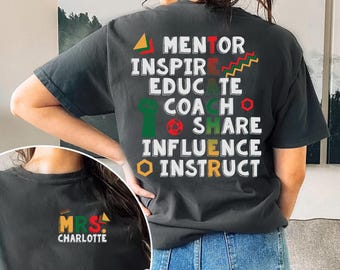 Black History Shirt For Teachers, Melanin Teacher Comfort Colors Shirt, Black Teacher Shirt, Black Educator Shirt, Team Teacher, Black Women