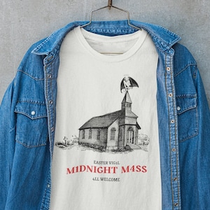 Midnight Mass Short-Sleeve Unisex T-Shirt Vampire Angel Demon Devil Halloween Mike Flanagan