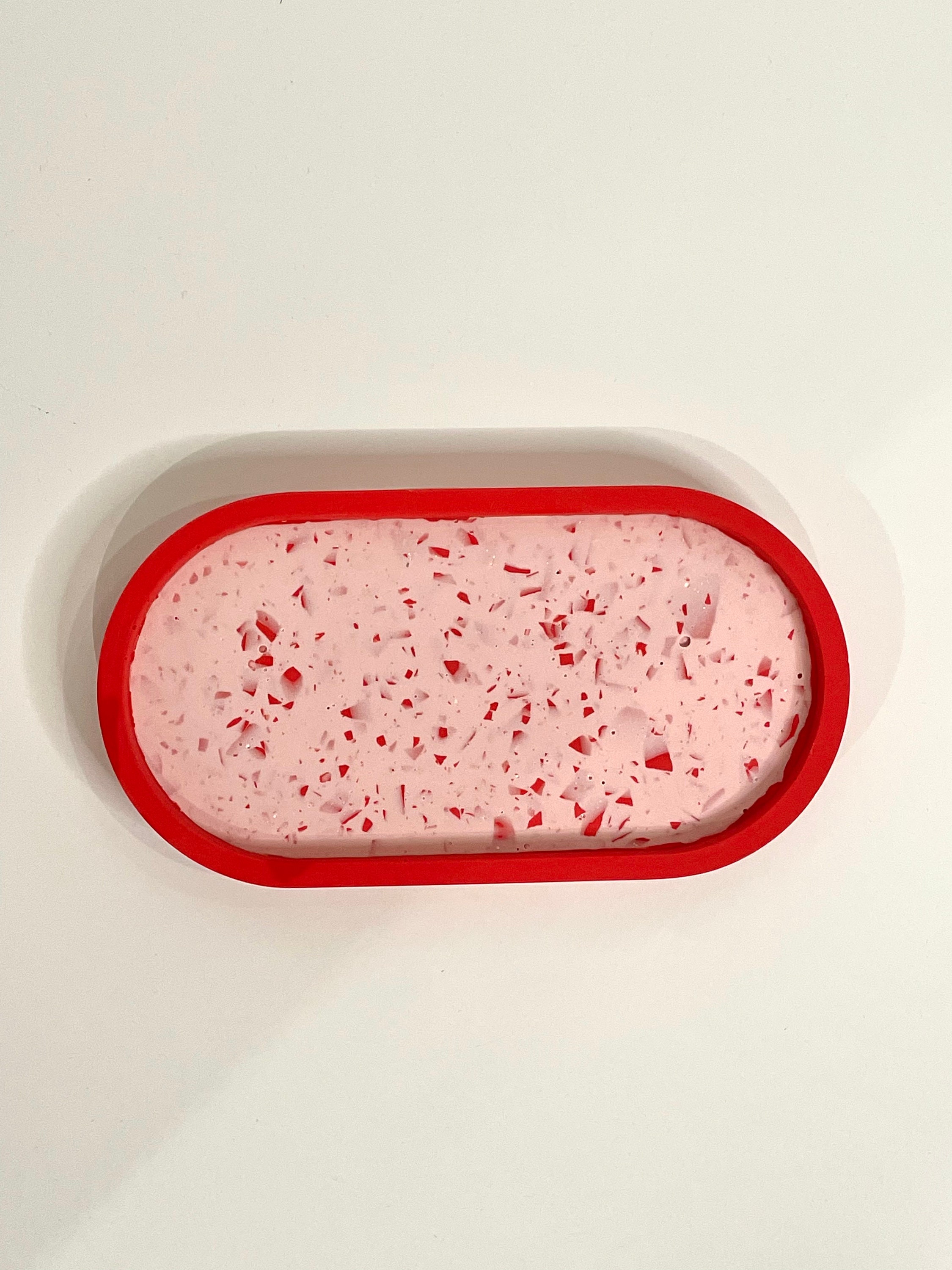 Plateau Vide Pocket Terrazzo Oval