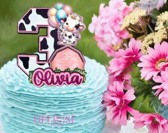 Cheereveal Rainbow Cheetah Cake Toppers - Glitter Leopard Print Cake Picks For Jungle Safari Birthday Parties - View #7