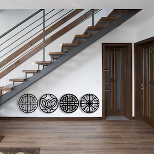 Korean Pattern Wall Decor - Korean Traditional Wall Art - Korea Wood ...