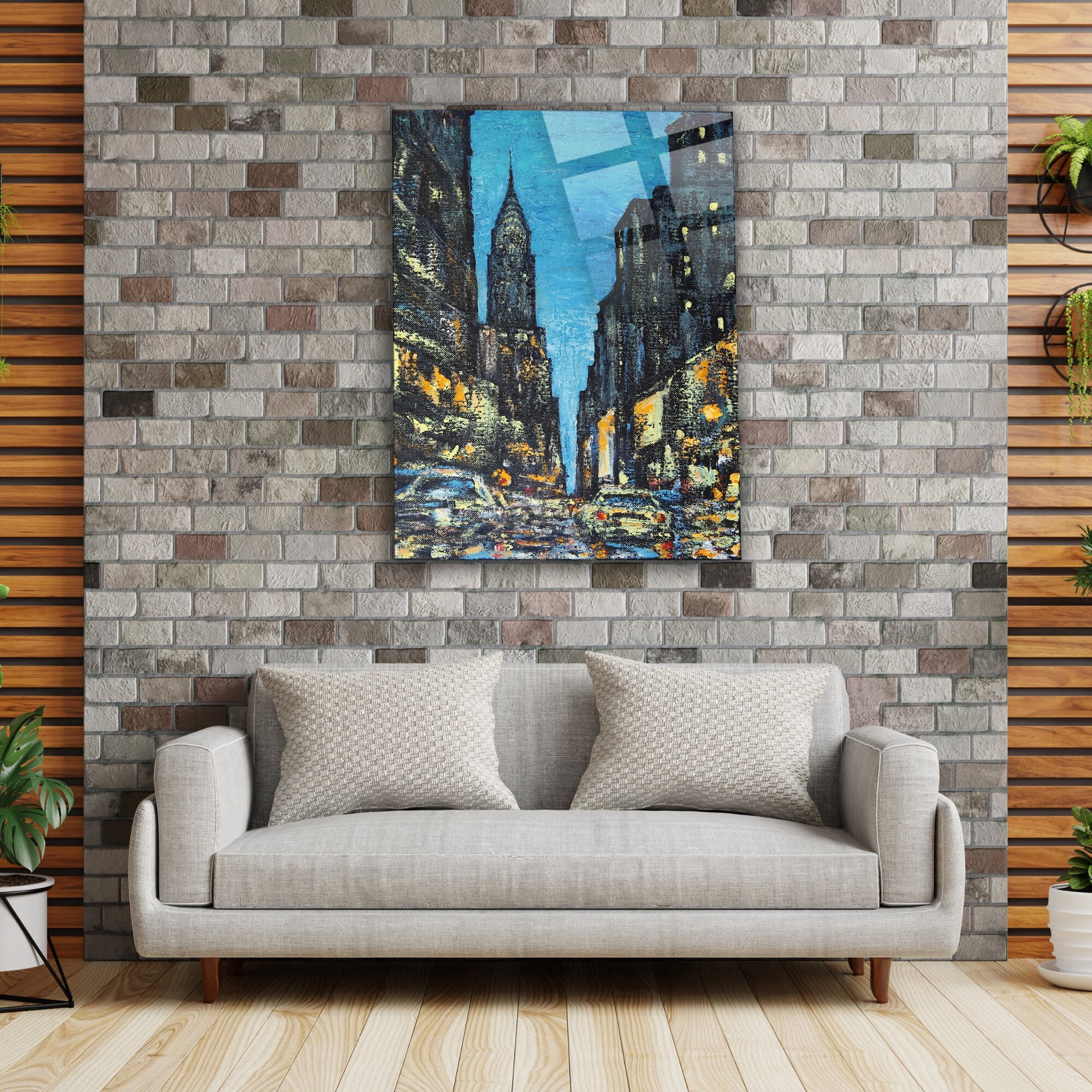 New York Glass Wall Art - Glass Wall Art Large - Etsy New York Glass Wall Art - Glass Wall Art Large - Etsy