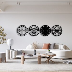 Korean Pattern Wall Decor - Korean Traditional Wall Art - Korea Wood ...