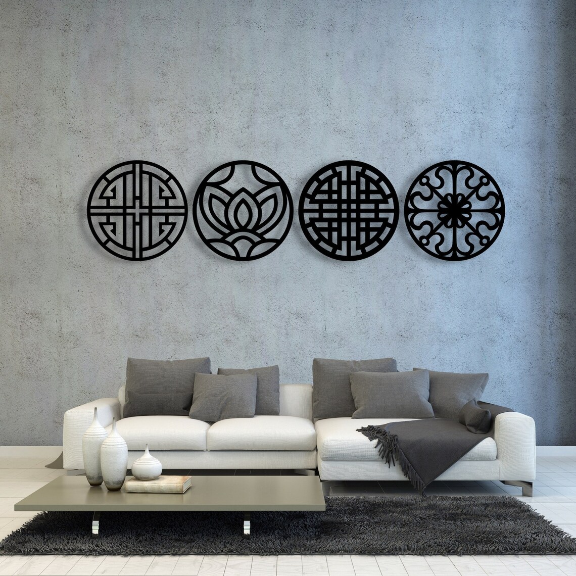 Korean Pattern Wall Decor Korean Traditional Wall Art - Etsy