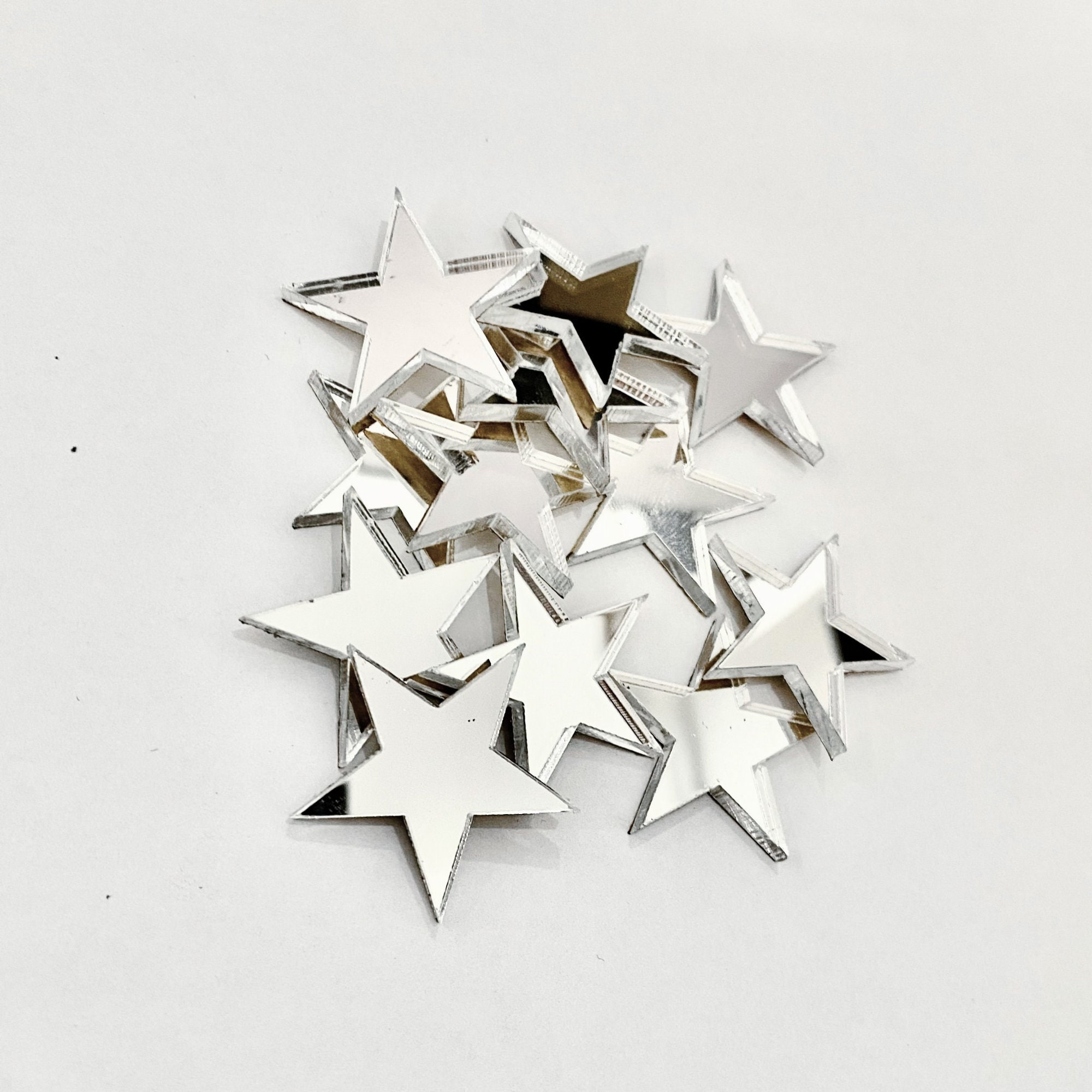 Grey Kids Star Mirror