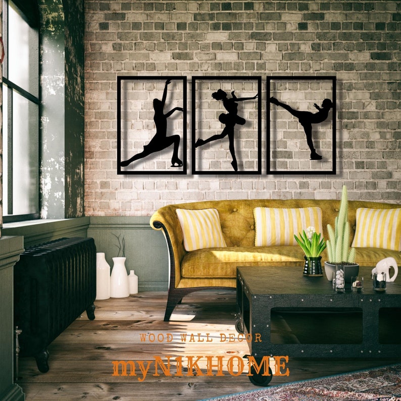 Women Dancing Wall Art Dancing Girls Wall Decor Dance Studio Etsy