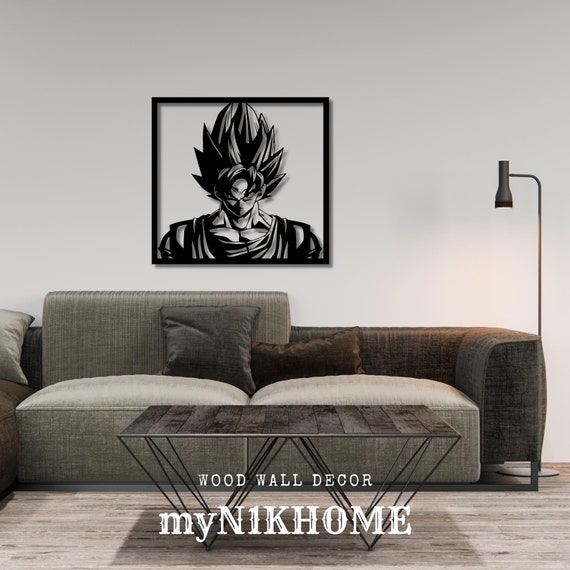 Dragon Ball Z Wall Art Goku Anime Wall Decor