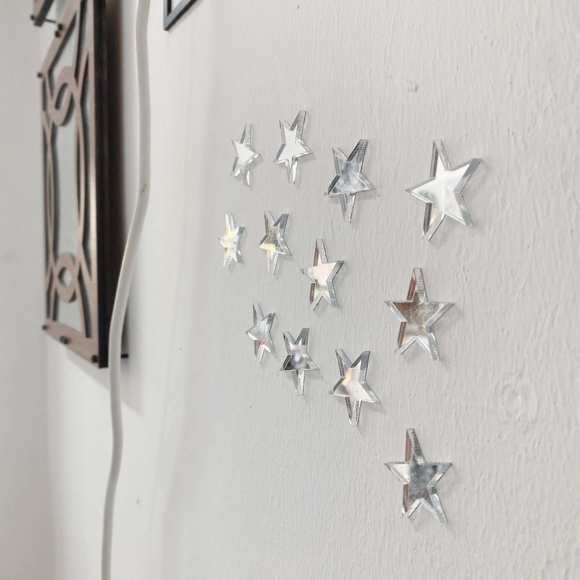 Mirror Stars Cool Creations Star Shaped Crafting Mirrors of Etsy