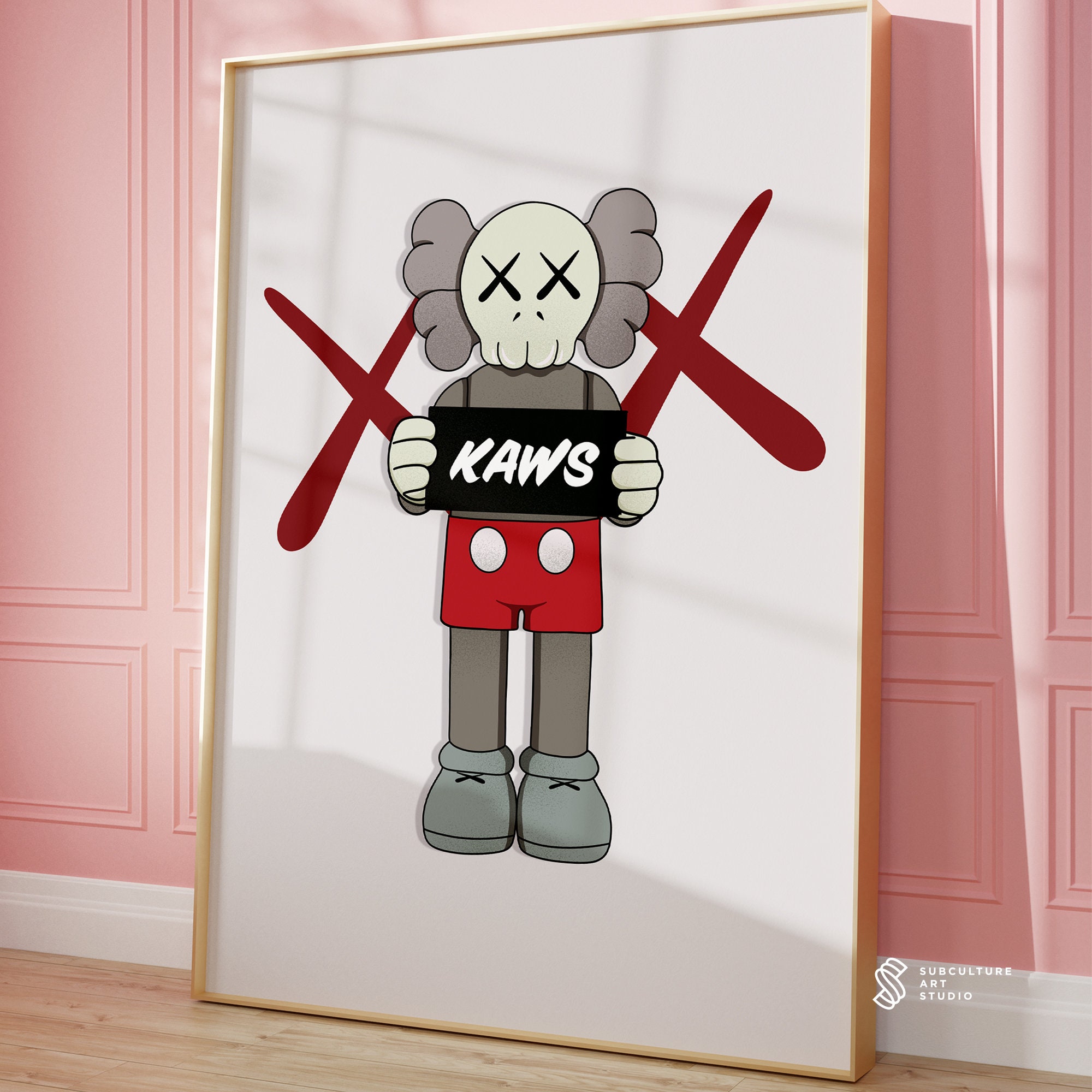 Hypebeast Decor Pop Culture Wall Art Pop Art Canvas Pop Etsy