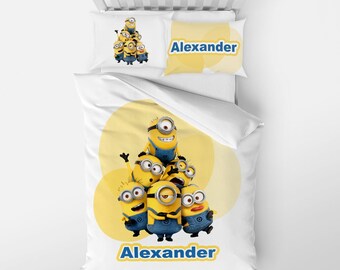 minions crib bedding set