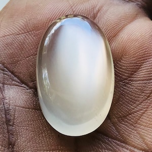Natural Silky Golden White Moonstone