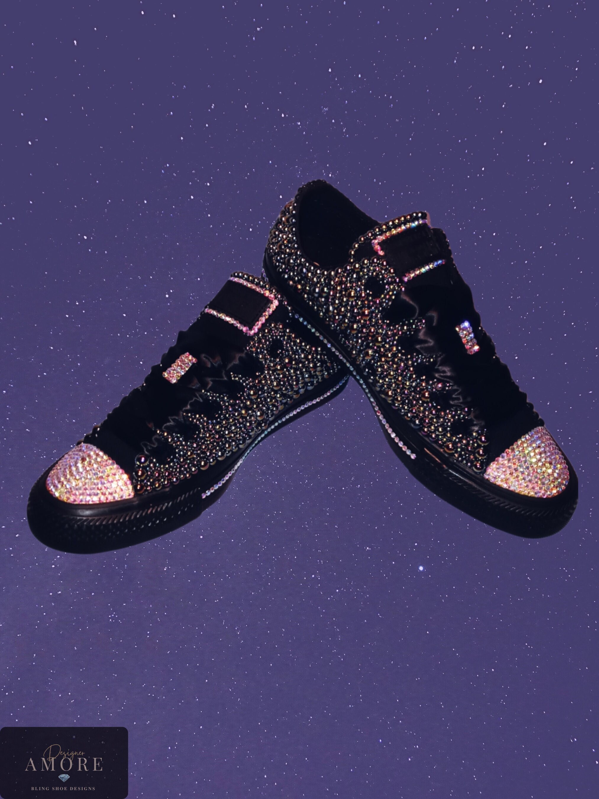 bedazzled converse