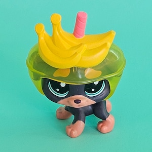 LPS 4 180 Doberman thirsty Pets Slushie Squad Authentic Littlest Pet Shop Etsy