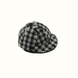1:12 DIY Miniature Detective Hat - Perfect for Dollhouse Decor Father Day gift