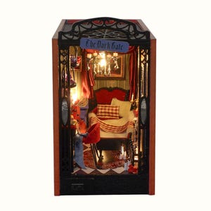 Enchanting Vampire Diary DIY Book Nook | Magical Wooden Book Nook Kit