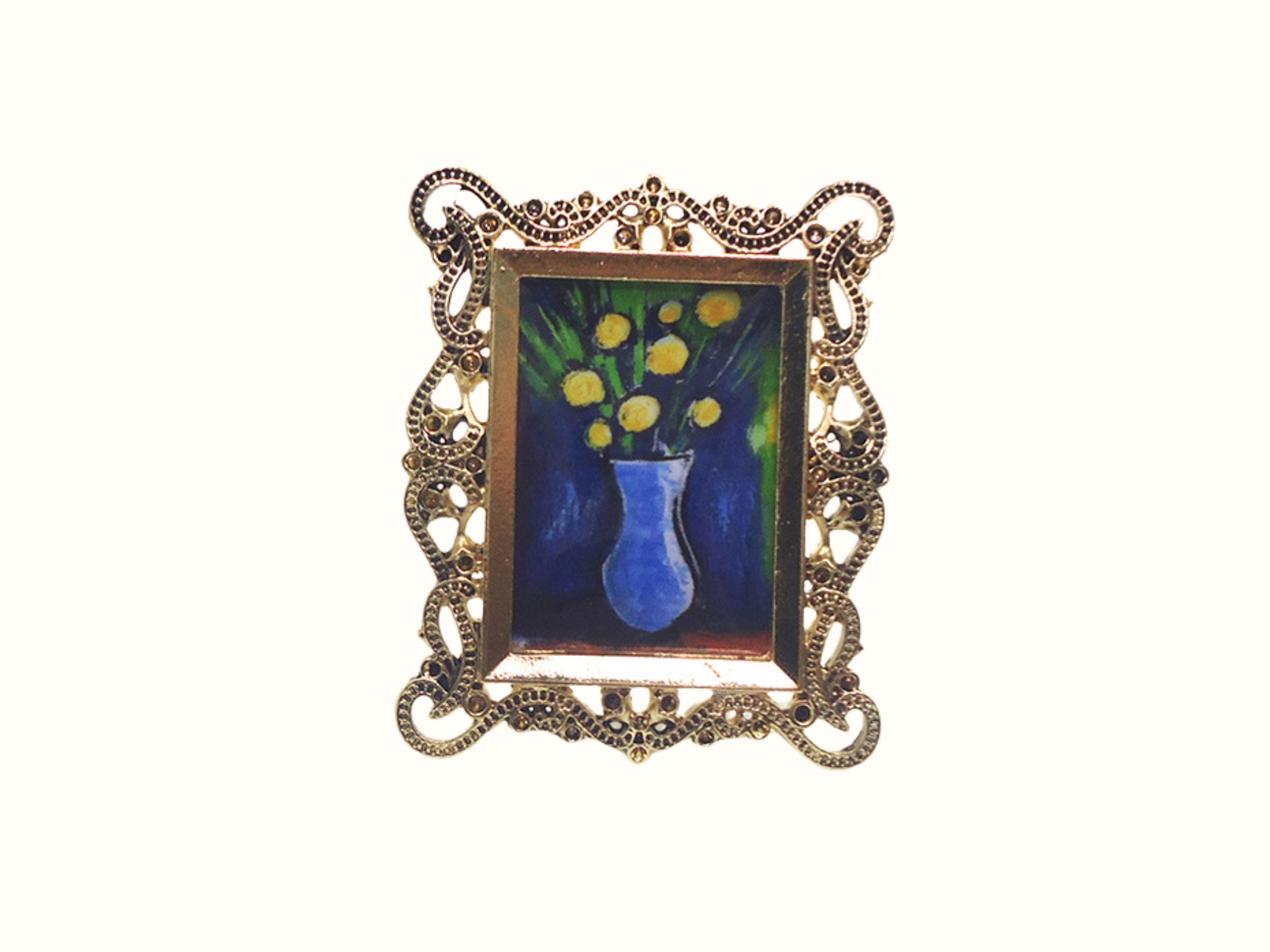 Cadre Photo Miniature Vintage 1:12 Pour Maison De Poupée - Résine, Déco Européenne, Neuf