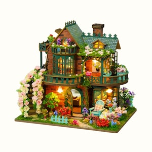 ardín de Hadas Miniatura DIY Encantador | Escena Mágica