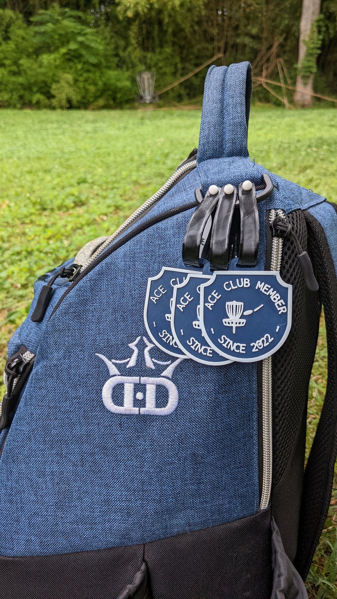 Custom Disc Golf Bag Tags Etsy