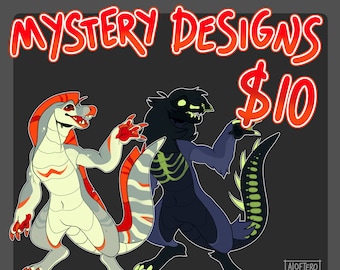 Mystery crocodile designs - Furry Adoptable Fullbody Fursona Adopts Anthro