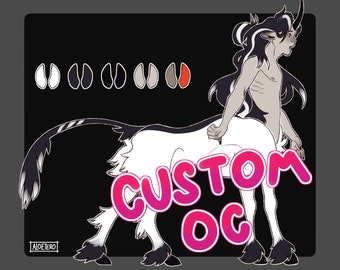 Custom Character - Anthro RPG DND Anime Adoptable Art Fursona Adopts Dragon Vtuber Furry