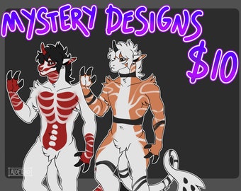 Mystery unicorn designs - Furry Adoptable Fullbody Fursona Adopts Anthro