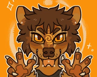 Furry icon Commissions - Fursona Reptile Art Commission Anthro Dragon Fantasy Amine Vtuber RPG