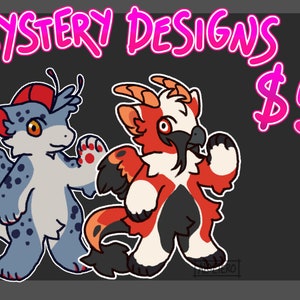 Mystery dragon designs - Furry Adoptable Fullbody Fursona Adopts Anthro