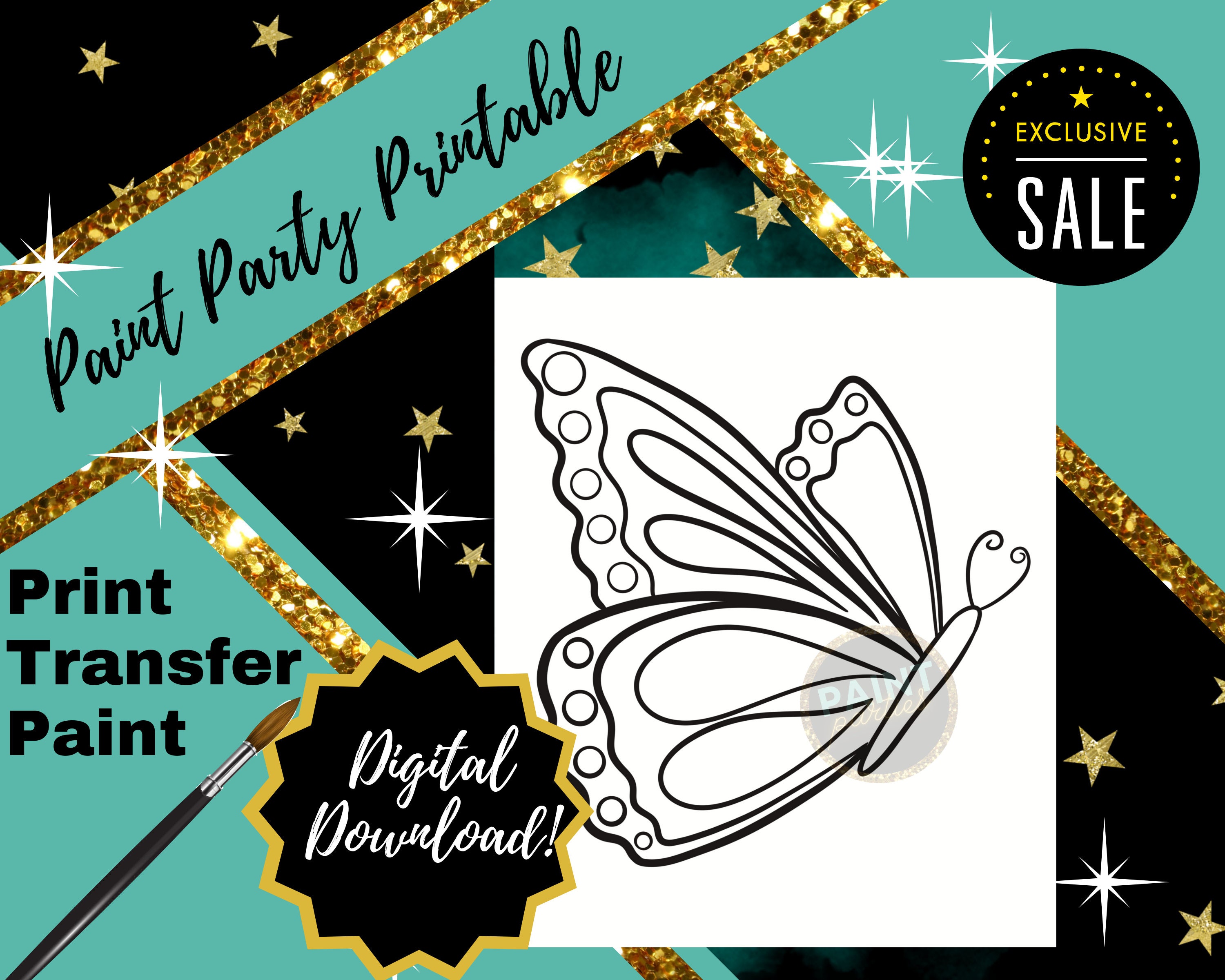 SVG Digital File, 3D Paper Butterfly, Easy Kids Crafts, Baby Shower Craft,  DIY Paper Decor, Xmas Crafts, Christmas Craft, Thanksgiving Decor 