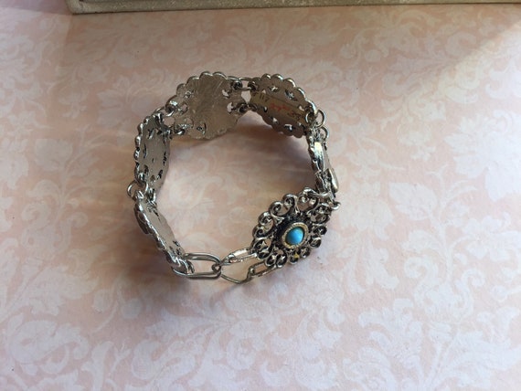 Egyptian queen Nefertiti bracelet Vintage jewelry… - image 3