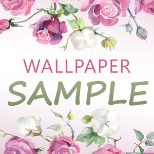Wallpaper Sample, Peel and Stick, Removable Wall Paper
