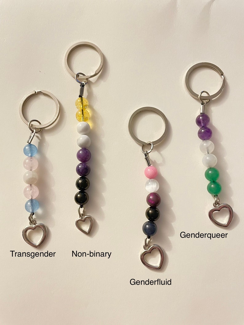 Alpha Keychains String Pride Pride Keychains - Etsy