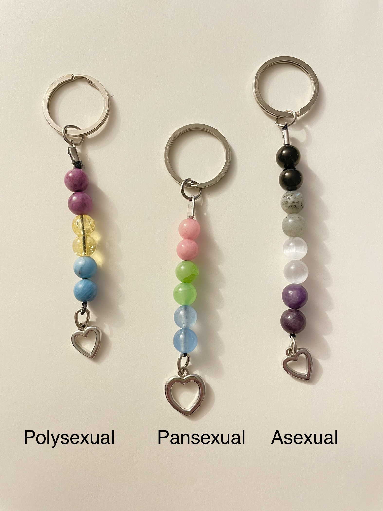 Alpha Keychains String Pride Pride Keychains - Etsy