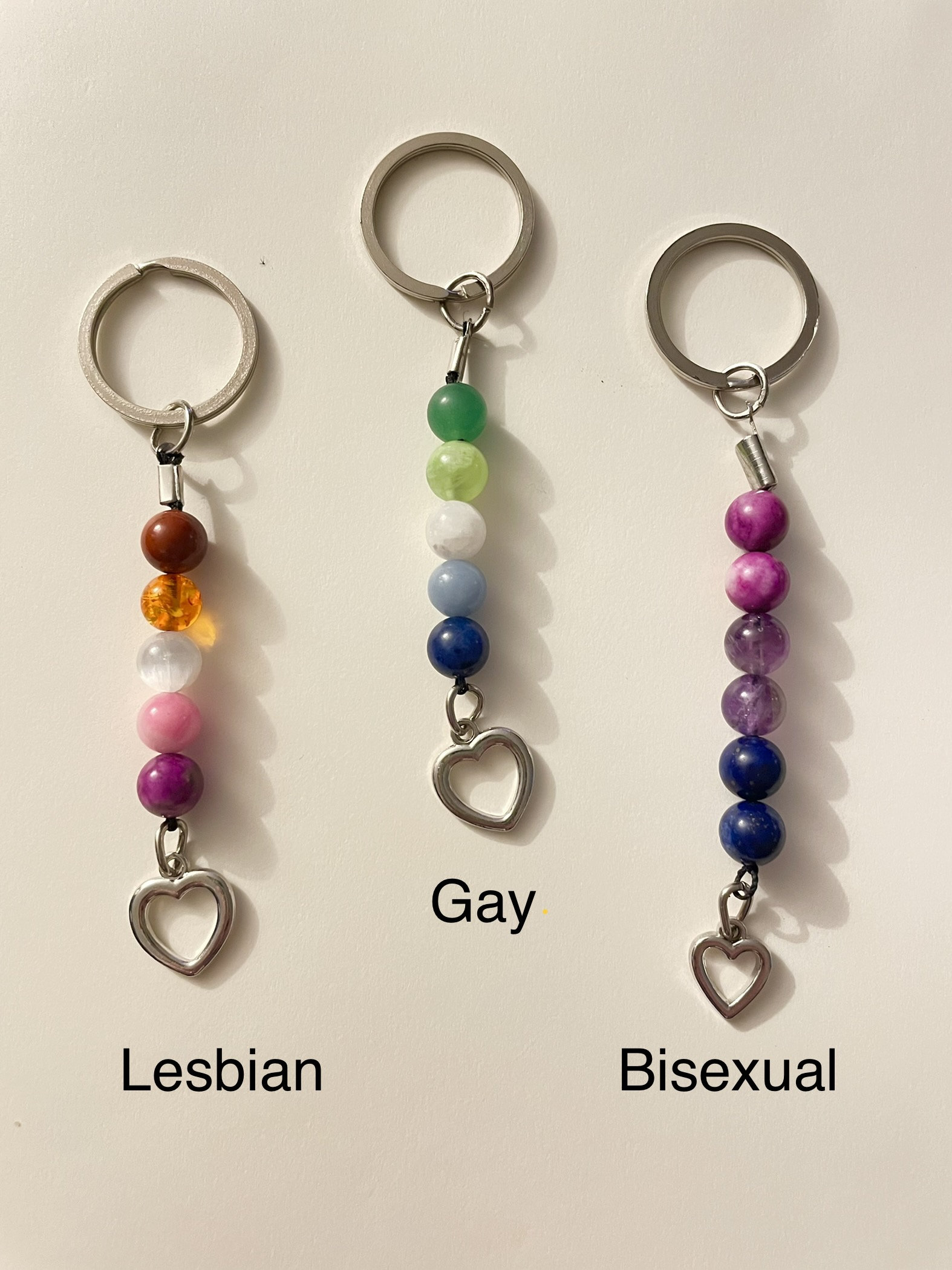 Alpha Keychains String Pride Pride Keychains - Etsy