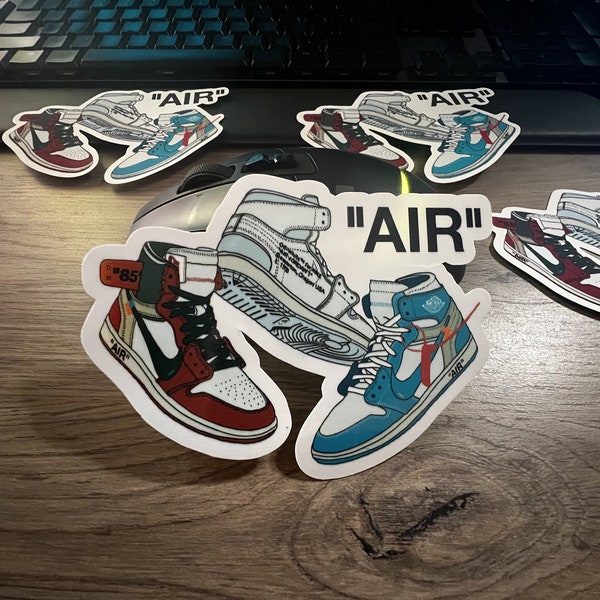 Sneaker Stickers Waterproof Stickers / Laptop Stickers / Water Bottle Sticker