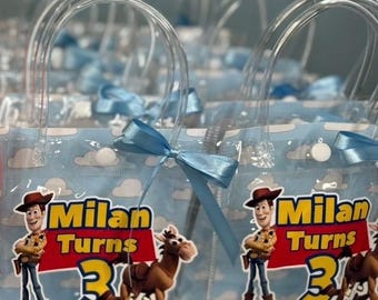 Toy Story clear treat bags/ clear candy bags/ plastic candy bags