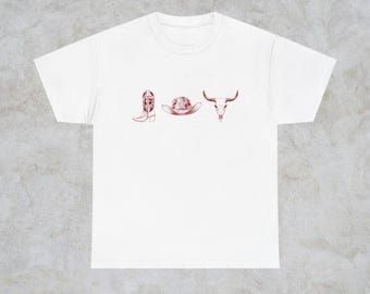 Cowgirl tee | Cowgirl T-shirt | Cowboy tee | Graphic tee | Graphic T-shirt | Retro tee | Vintage tee | Unisex T-shirt | Trendy T-shirt