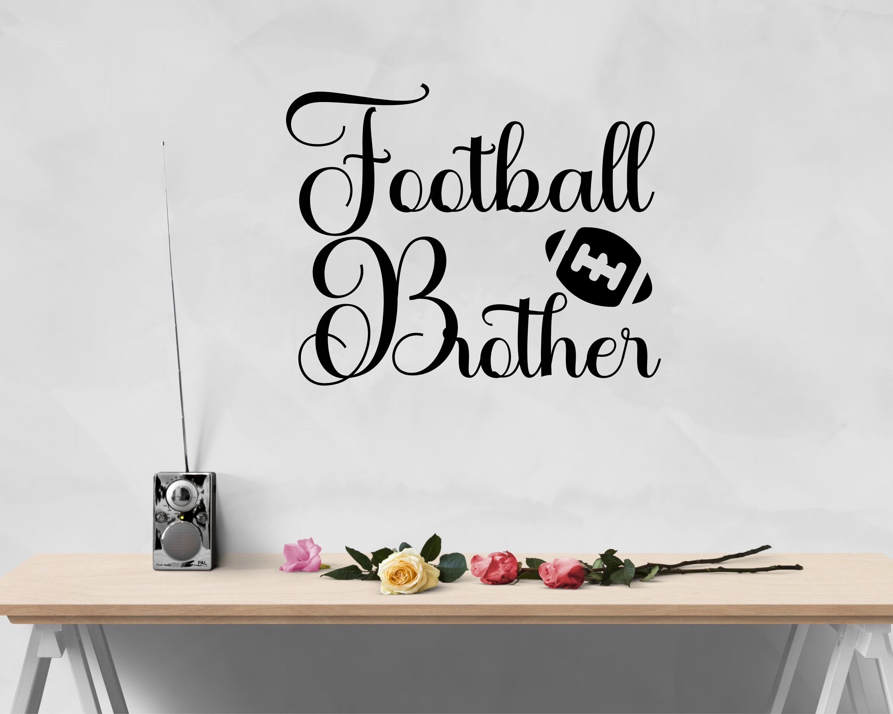 Football Brother Svg Png Dxf Eps Football Bro - Etsy