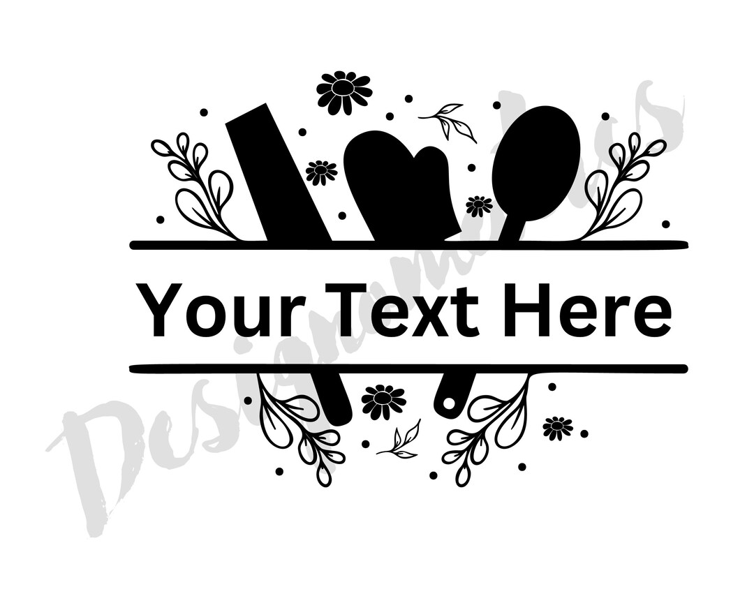 Kitchen Split SVG, Kitchen Chef Tools, Kitchen Split Circuit Svg