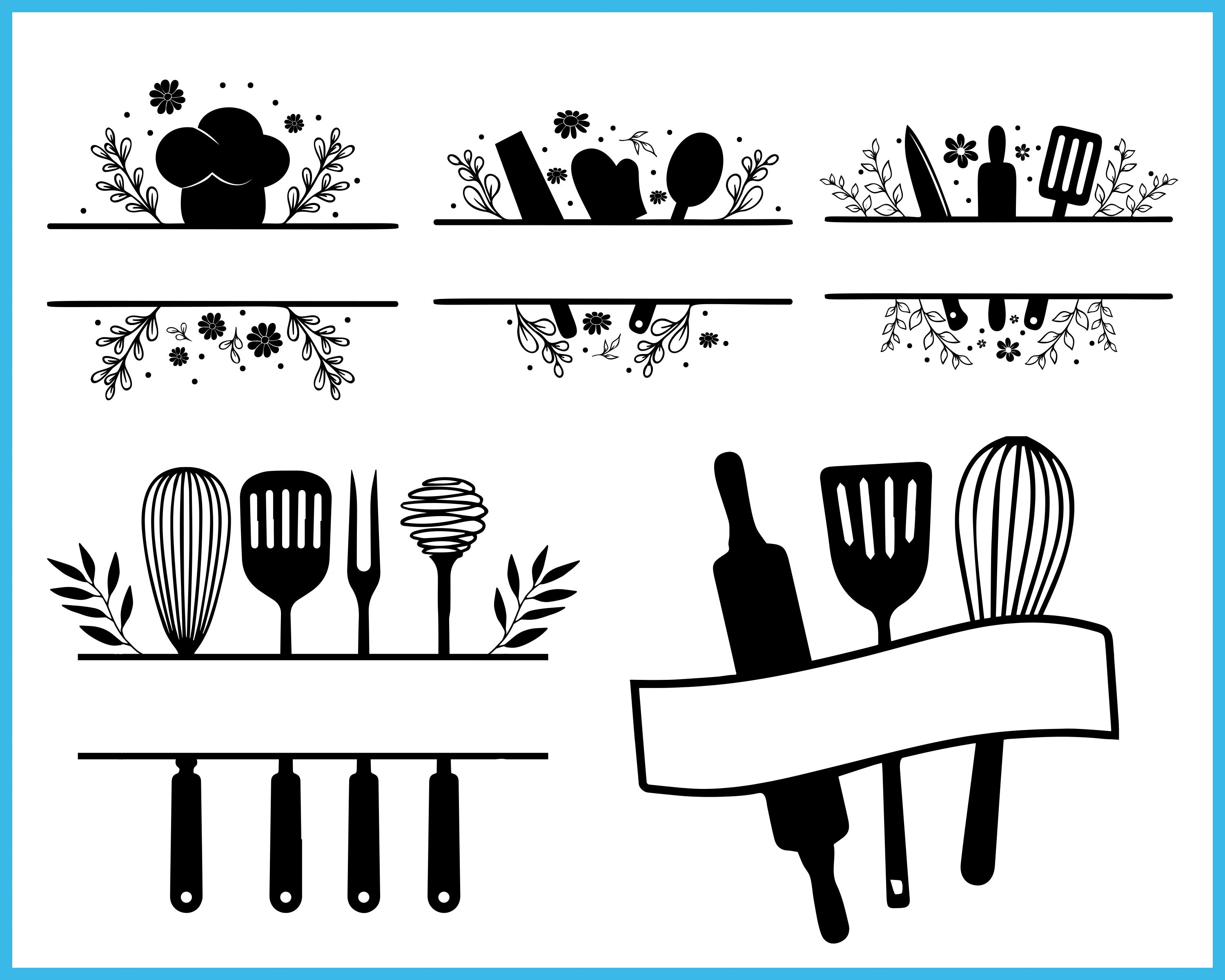 Küche-Svg-Bundle Lustige Küche SVGPng Bundles Kochen SVG - Etsy.de