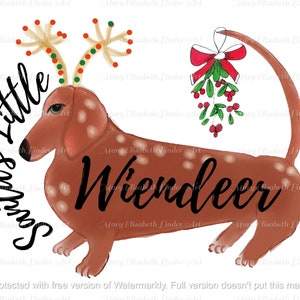 Santa's Little Wiendeer Digitale JPG-Datei