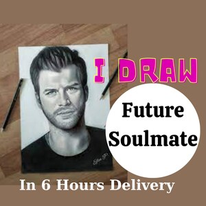 Draw Future Soulmate Love Reading Blind Reading Drawing image 1