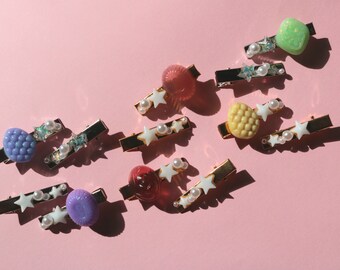 Handmade Drop Candy Hairclip