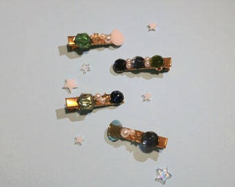 Handmade Kirakira Gem Hair Clip