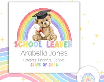 Primary School Leaver 2026 Card | Personalised Graduation Card UK | Year 6 Keepsake
