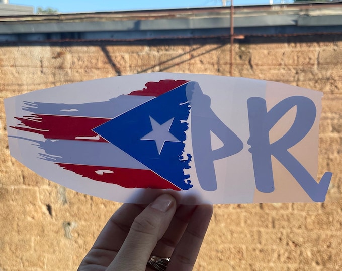 Puerto Rico Flag Sticker Puerto Rico Graffiti Style PR Bumper Stickers