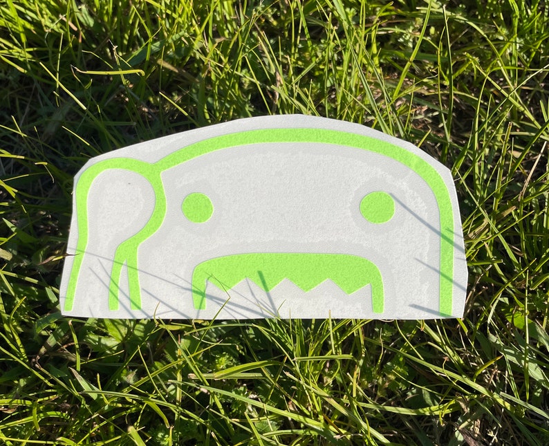 JDM Emoji Waterproof Vinyl Decals Bumper Stickers Glow in Etsy