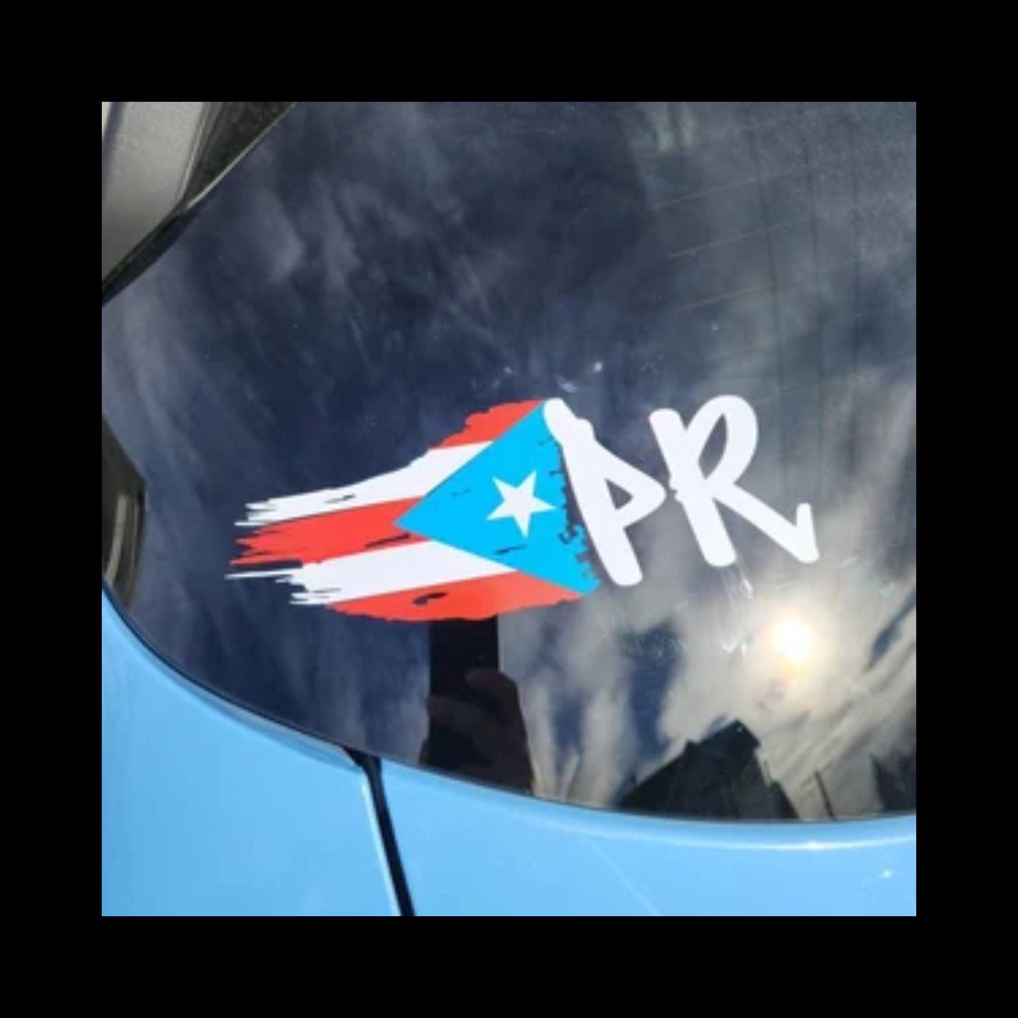 Puerto Rico Car Stickers Puerto Rico Flag Sticker - Puerto Rico Graffiti Style PR - Bumper ...