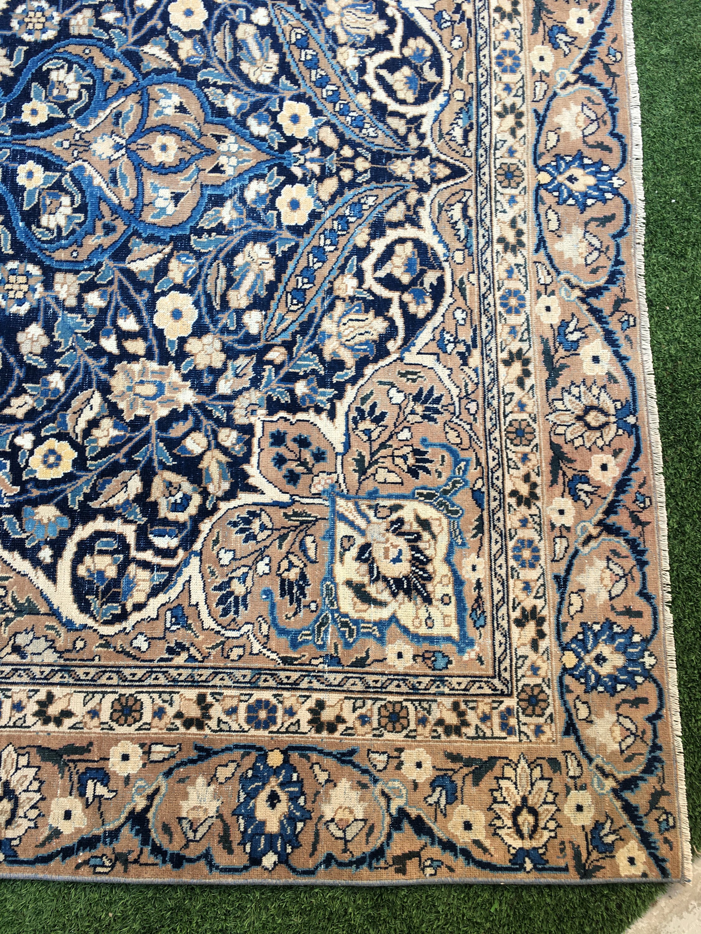 7x11 Handmade Persian Vintage Living Room Rug 6.8x10.7 Ft. Etsy