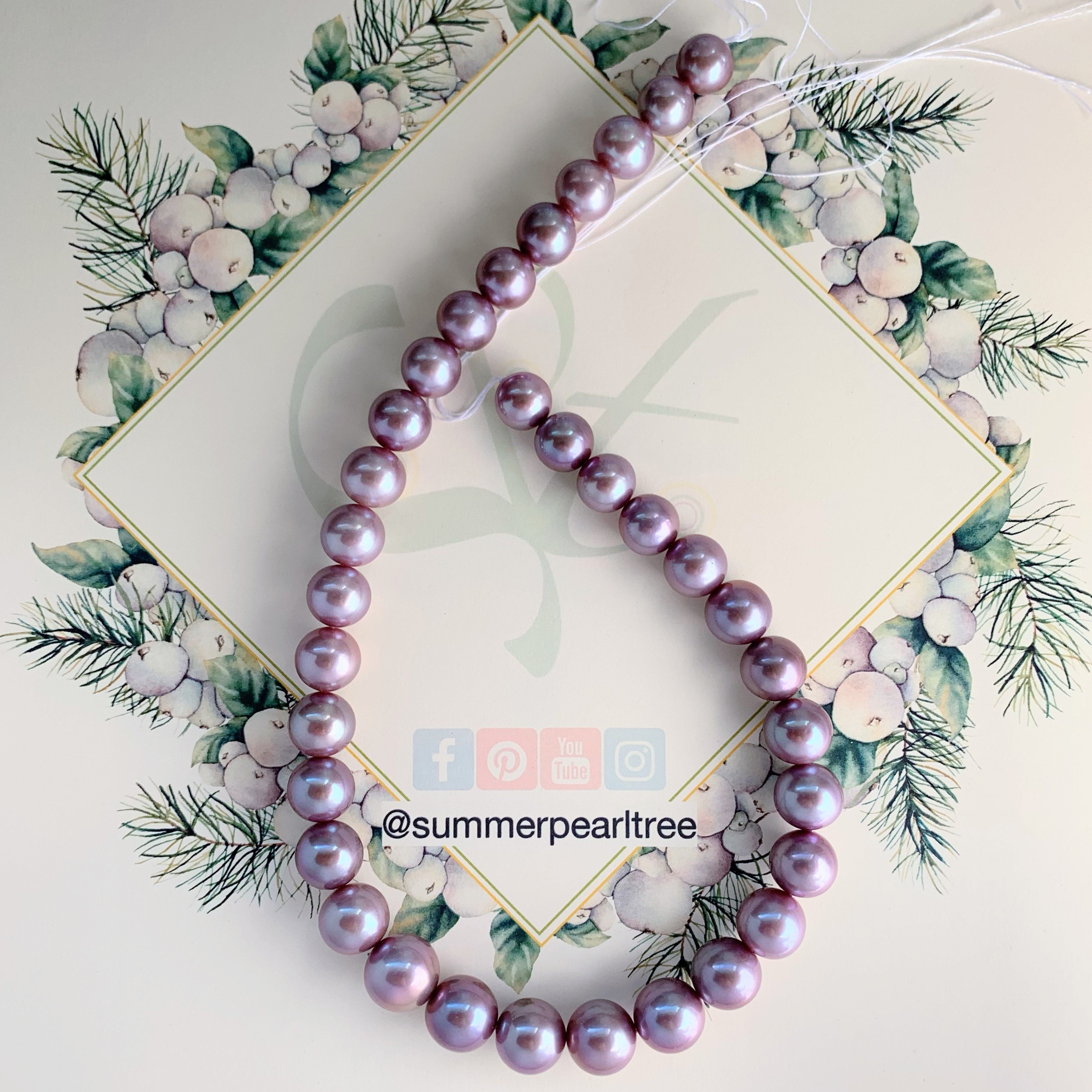 RARE Find! It's a Bargain! Velvet Freshwater Pearls, Genuine
