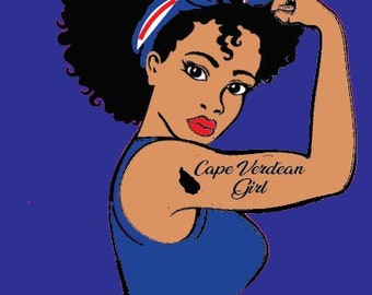 Cape Verdean Unbreakable TShirt, Cape Verdean Cod T-Shirts, Cap eVerdean Shirts, Cape Verdean Gift, Cape Verdean Apparel, Varsity Cape Verde